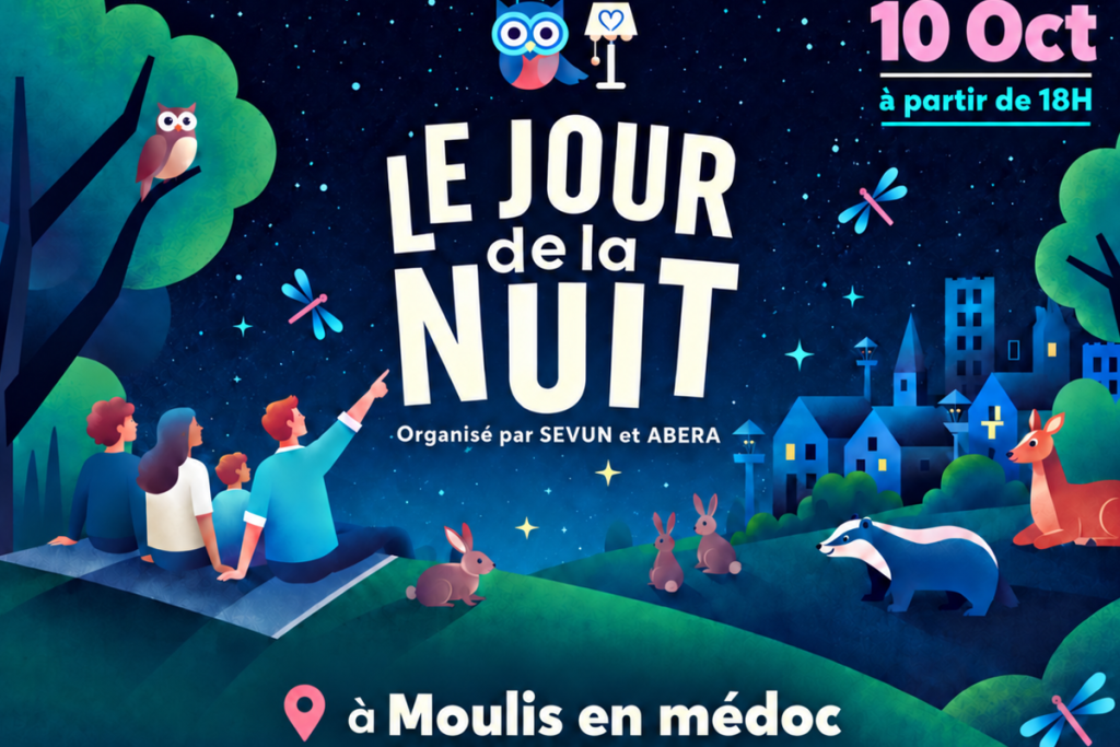 Le Jour de la Nuit à Moulis-en-Médoc avec SEVUN le 10 octobre 2026