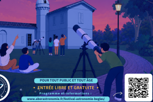 Lire la suite à propos de l’article Festival Astronomie Bègles 2026 : rendez-vous les 17 et 18 octobre !