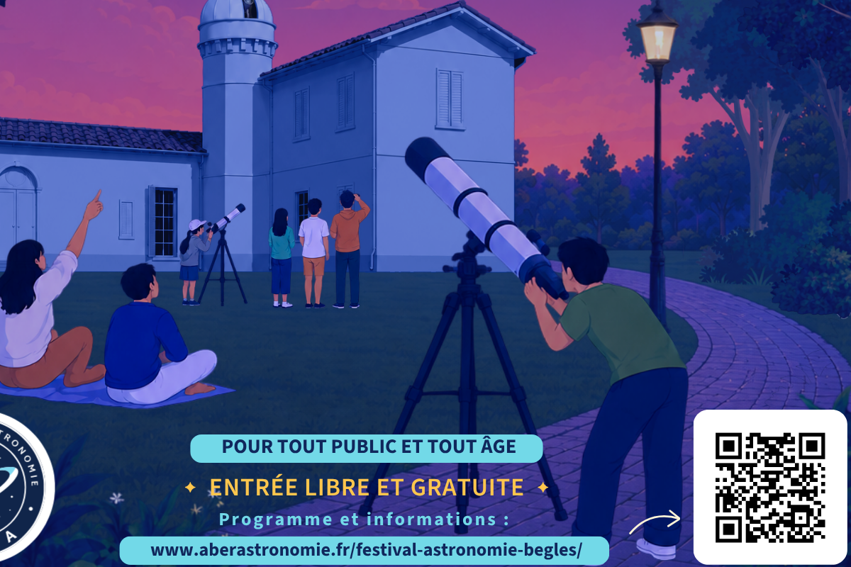 You are currently viewing Festival Astronomie Bègles 2026 : rendez-vous les 17 et 18 octobre !